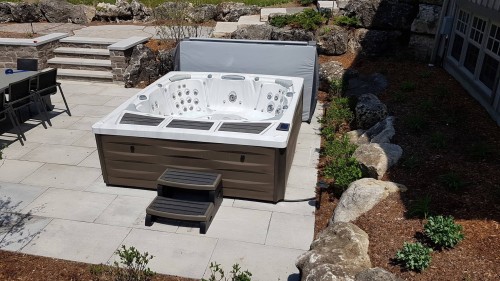 Compliment Your Outdoor Hot Tub, Hot Tub Landscape Ideas